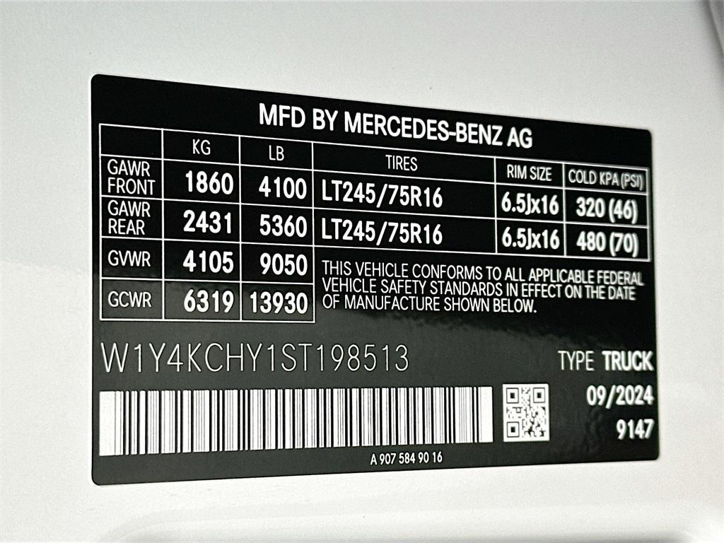 new 2025 Mercedes-Benz Sprinter 2500 car, priced at $63,534