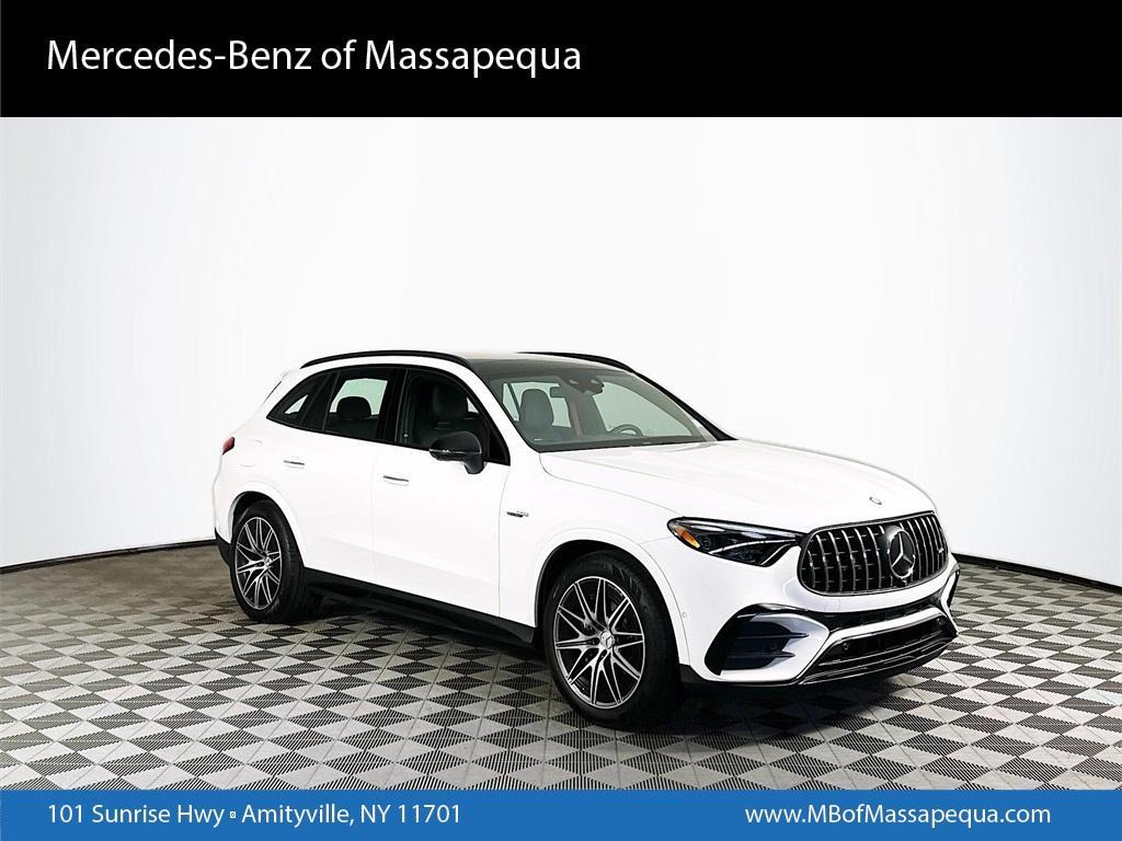 new 2025 Mercedes-Benz AMG GLC 63 car, priced at $96,900