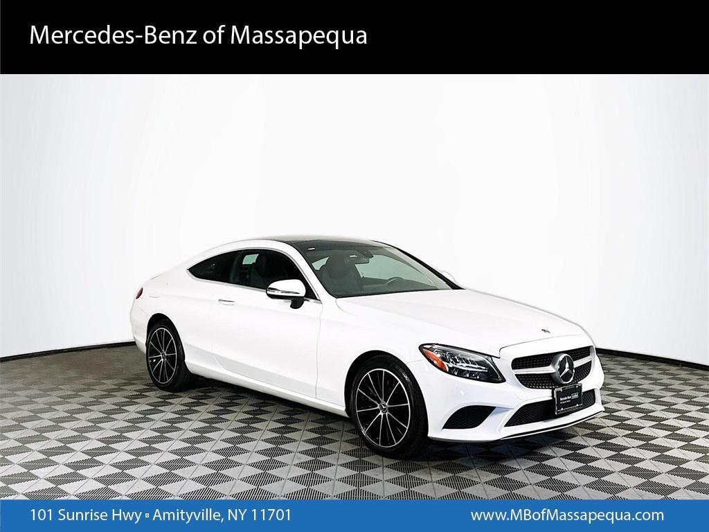 used 2021 Mercedes-Benz C-Class car, priced at $30,000
