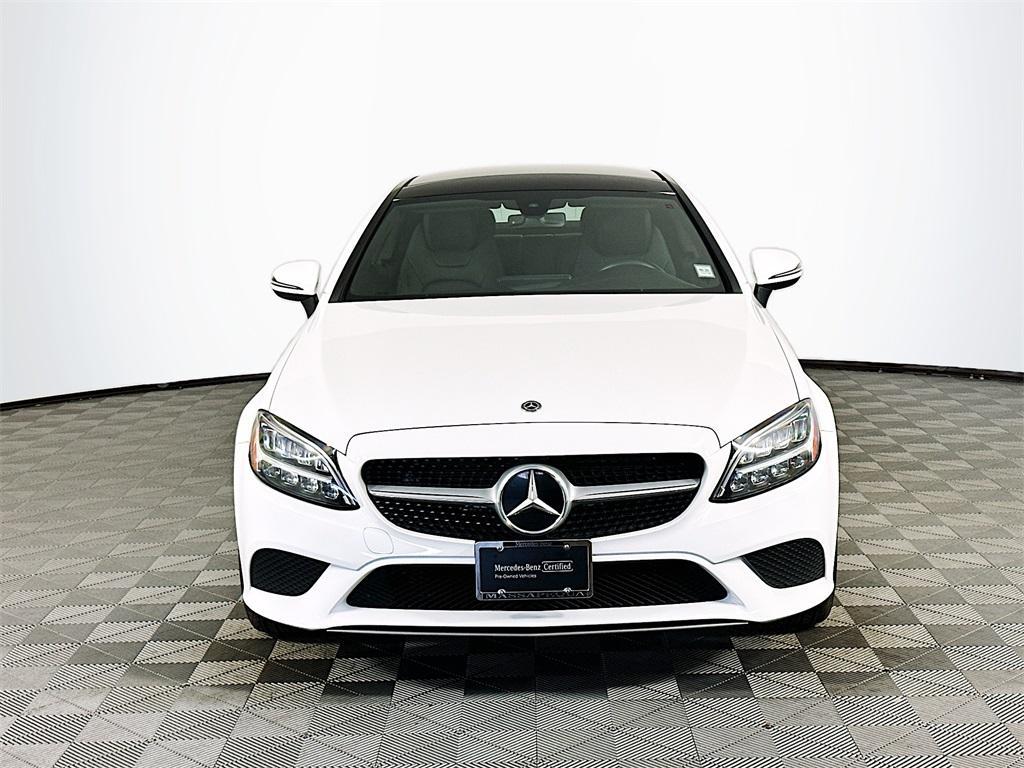 used 2021 Mercedes-Benz C-Class car, priced at $30,000