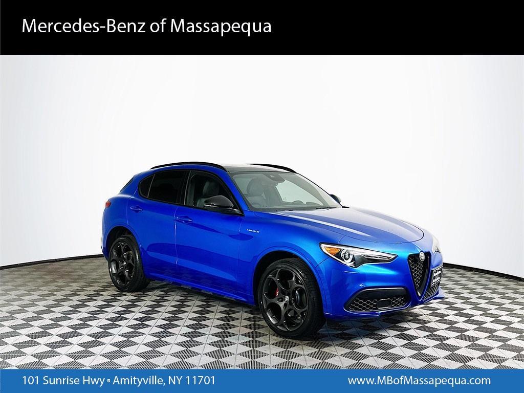 used 2022 Alfa Romeo Stelvio car, priced at $28,000