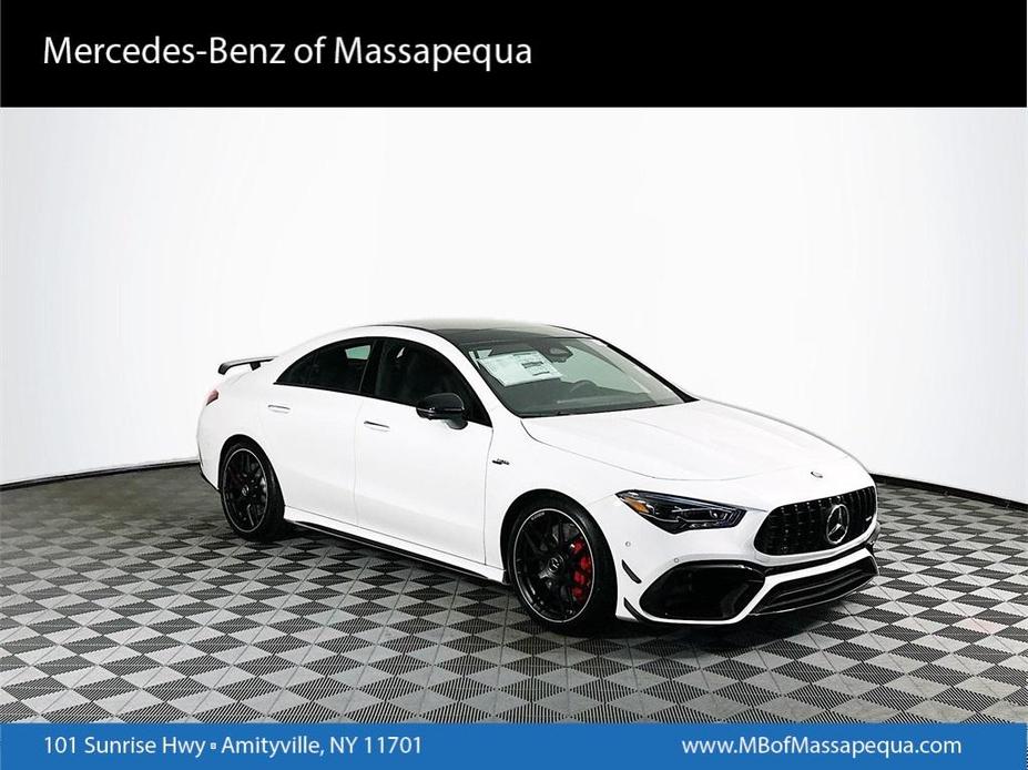 new 2025 Mercedes-Benz AMG CLA 45 car, priced at $77,260