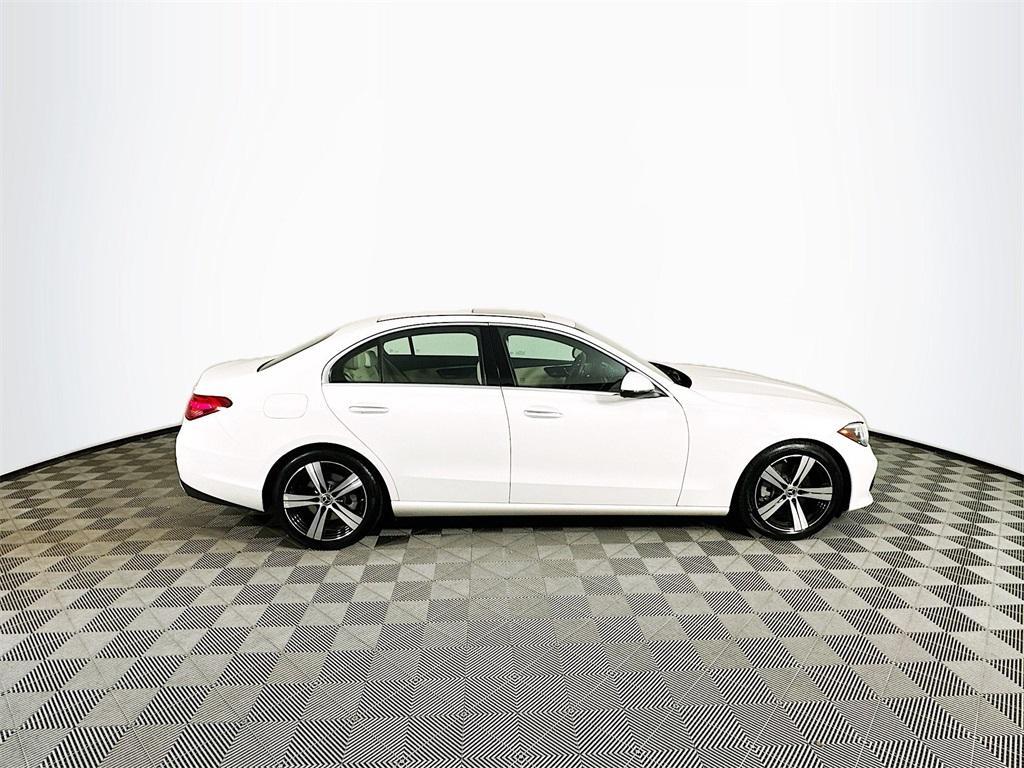used 2022 Mercedes-Benz C-Class car, priced at $34,500