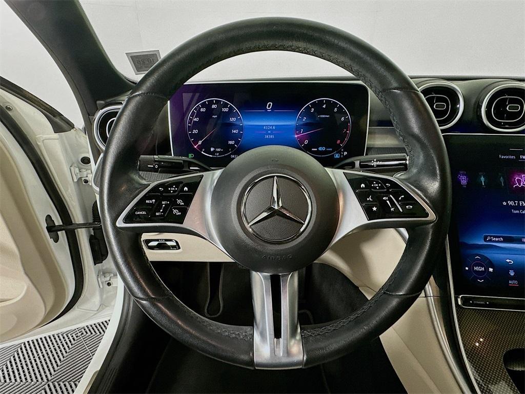 used 2022 Mercedes-Benz C-Class car, priced at $34,500