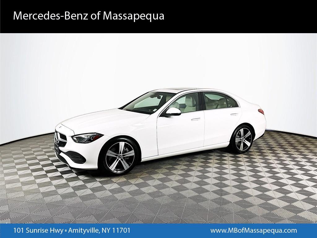 used 2022 Mercedes-Benz C-Class car, priced at $34,500