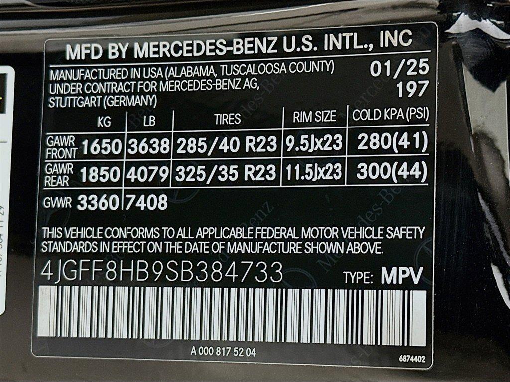 new 2025 Mercedes-Benz Maybach GLS 600 car, priced at $193,650