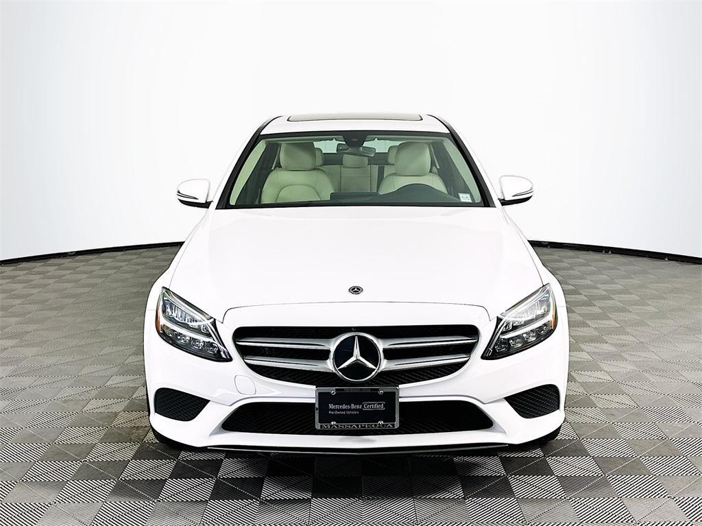 used 2021 Mercedes-Benz C-Class car, priced at $25,604