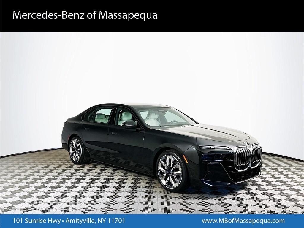 used 2023 BMW 740 car, priced at $73,000