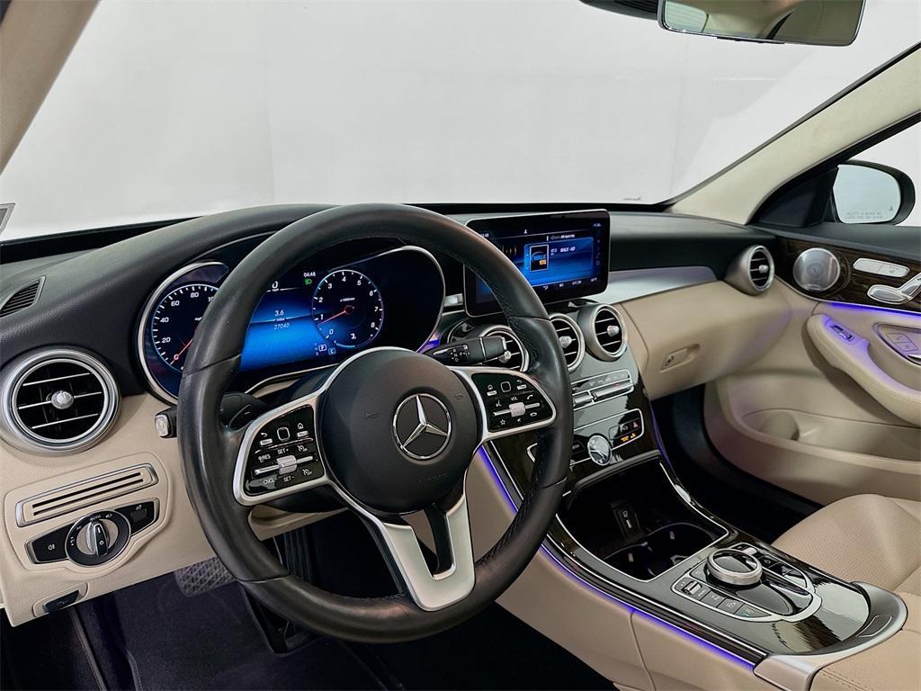 used 2021 Mercedes-Benz C-Class car, priced at $36,000