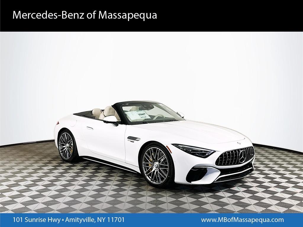 new 2026 Mercedes-Benz AMG SL 55 car, priced at $167,980