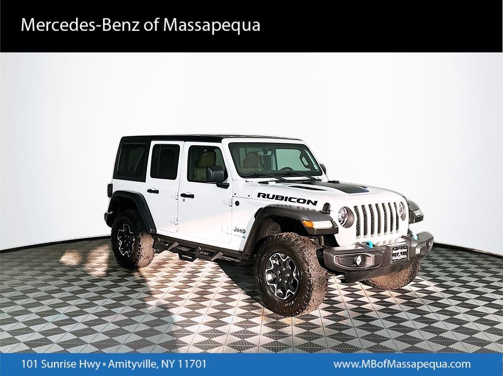 used 2022 Jeep Wrangler Unlimited 4xe car, priced at $35,613