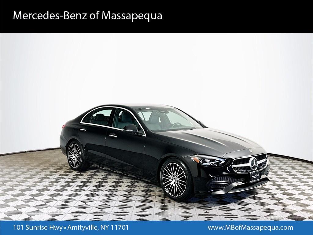 used 2022 Mercedes-Benz C-Class car, priced at $39,000