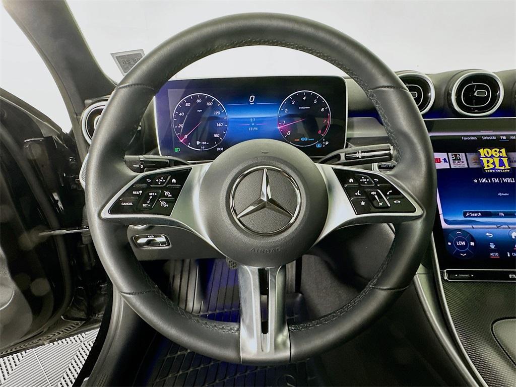 used 2022 Mercedes-Benz C-Class car, priced at $39,000