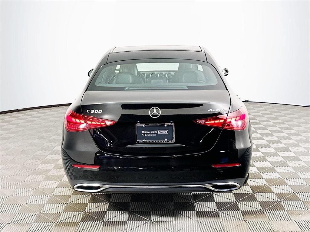 used 2022 Mercedes-Benz C-Class car, priced at $39,000