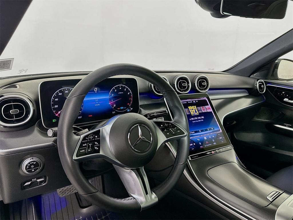 used 2022 Mercedes-Benz C-Class car, priced at $39,000