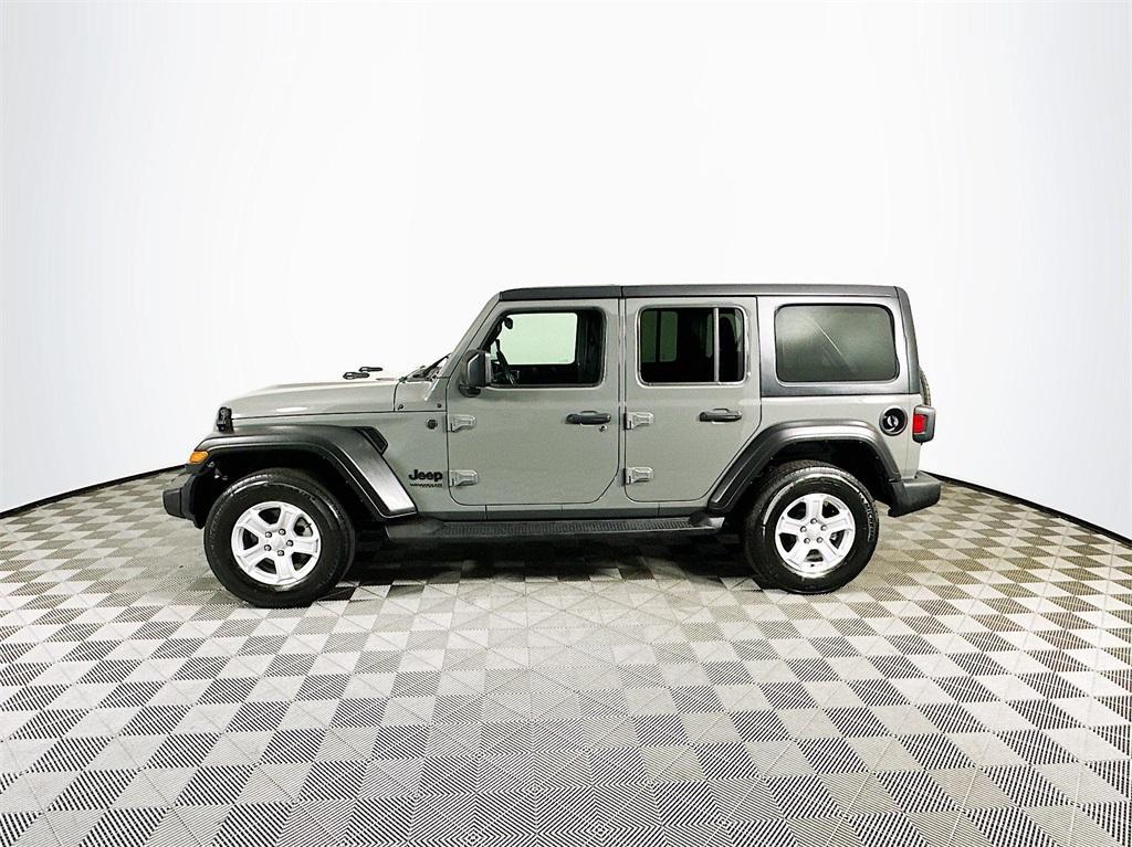 used 2022 Jeep Wrangler Unlimited car, priced at $31,015