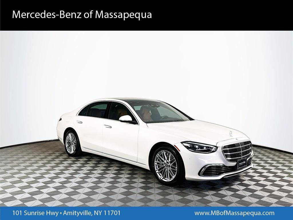 used 2021 Mercedes-Benz S-Class car, priced at $74,000
