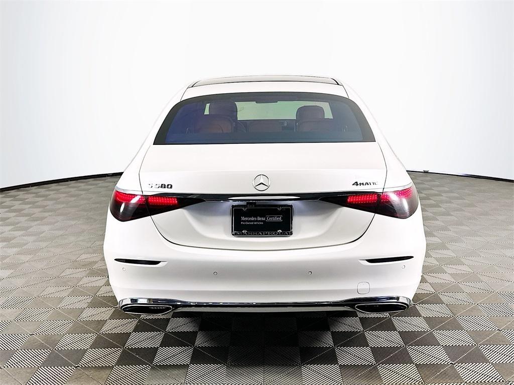 used 2021 Mercedes-Benz S-Class car, priced at $74,000