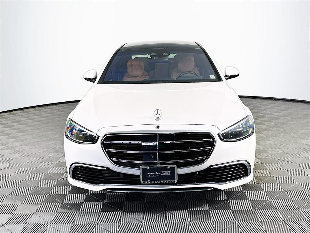 used 2021 Mercedes-Benz S-Class car, priced at $74,000
