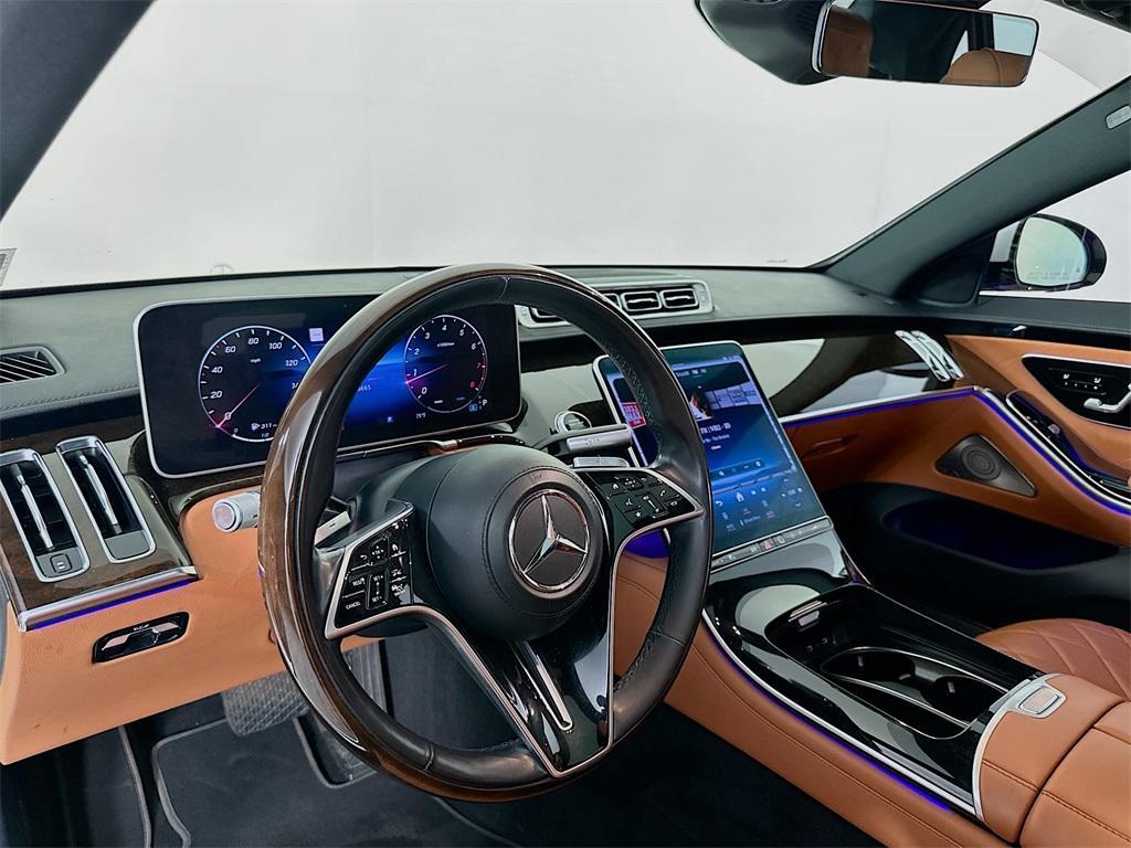 used 2021 Mercedes-Benz S-Class car, priced at $74,000