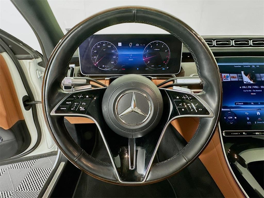 used 2021 Mercedes-Benz S-Class car, priced at $74,000
