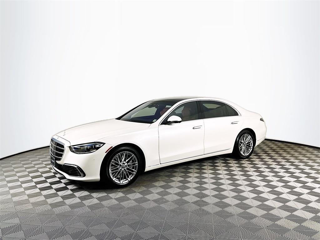 used 2021 Mercedes-Benz S-Class car, priced at $74,000