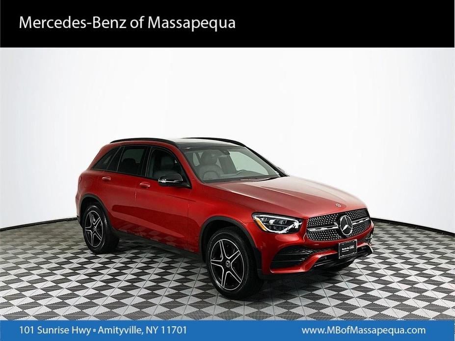 used 2021 Mercedes-Benz GLC 300 car, priced at $31,996