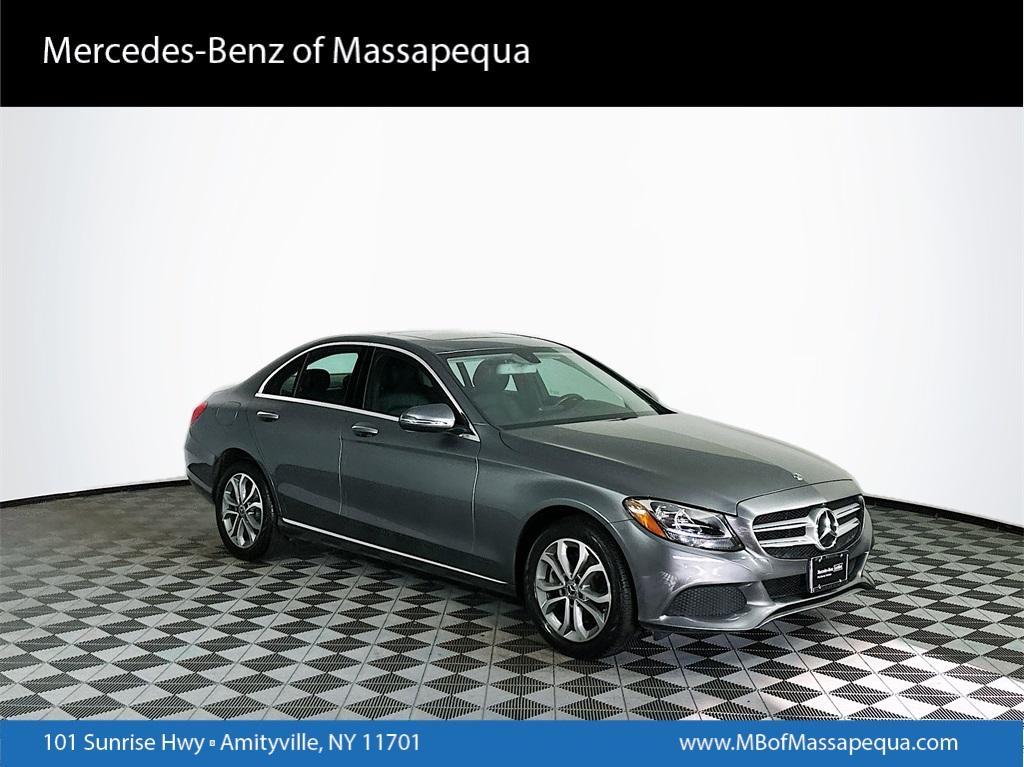 used 2018 Mercedes-Benz C-Class car, priced at $21,463