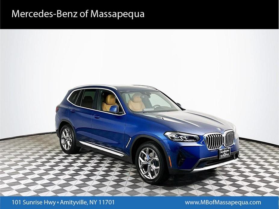 used 2022 BMW X3 car, priced at $37,438