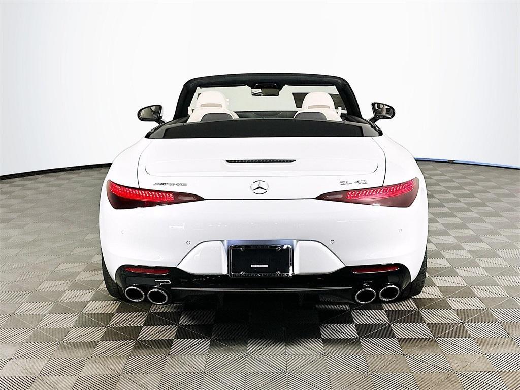new 2026 Mercedes-Benz AMG SL 43 car, priced at $125,660