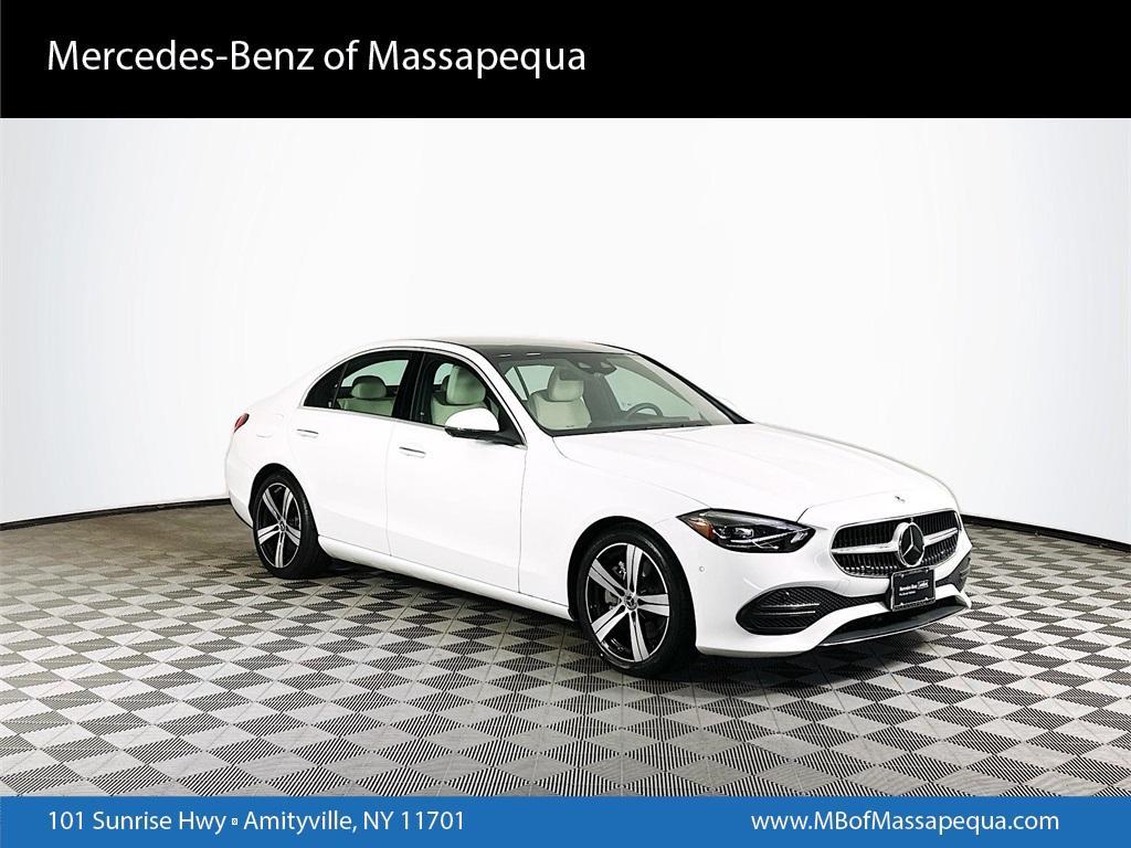 used 2023 Mercedes-Benz C-Class car, priced at $40,000