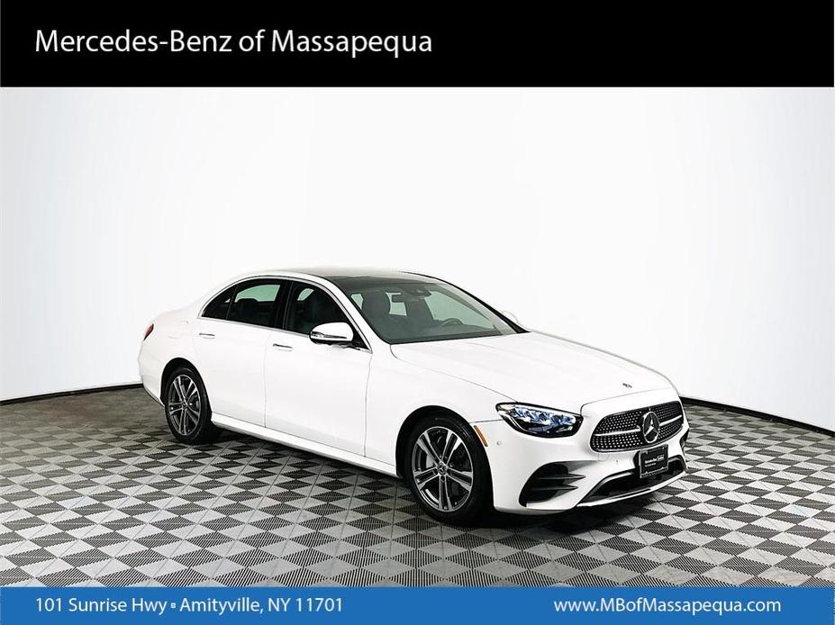 used 2021 Mercedes-Benz E-Class car, priced at $41,739