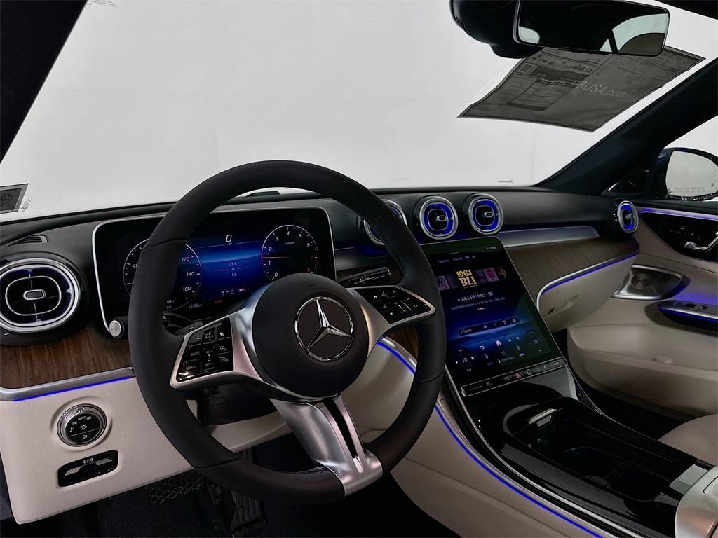 new 2025 Mercedes-Benz C-Class car, priced at $54,885