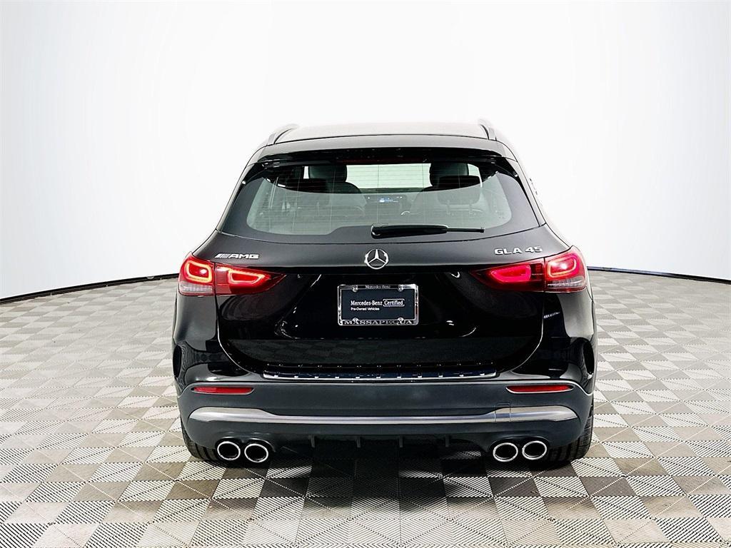 used 2022 Mercedes-Benz AMG GLA 45 car, priced at $45,000