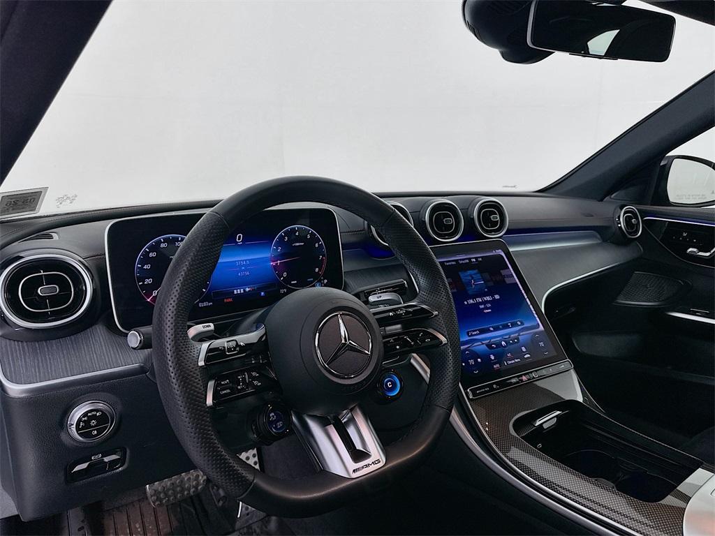 used 2023 Mercedes-Benz AMG C 43 car, priced at $47,000