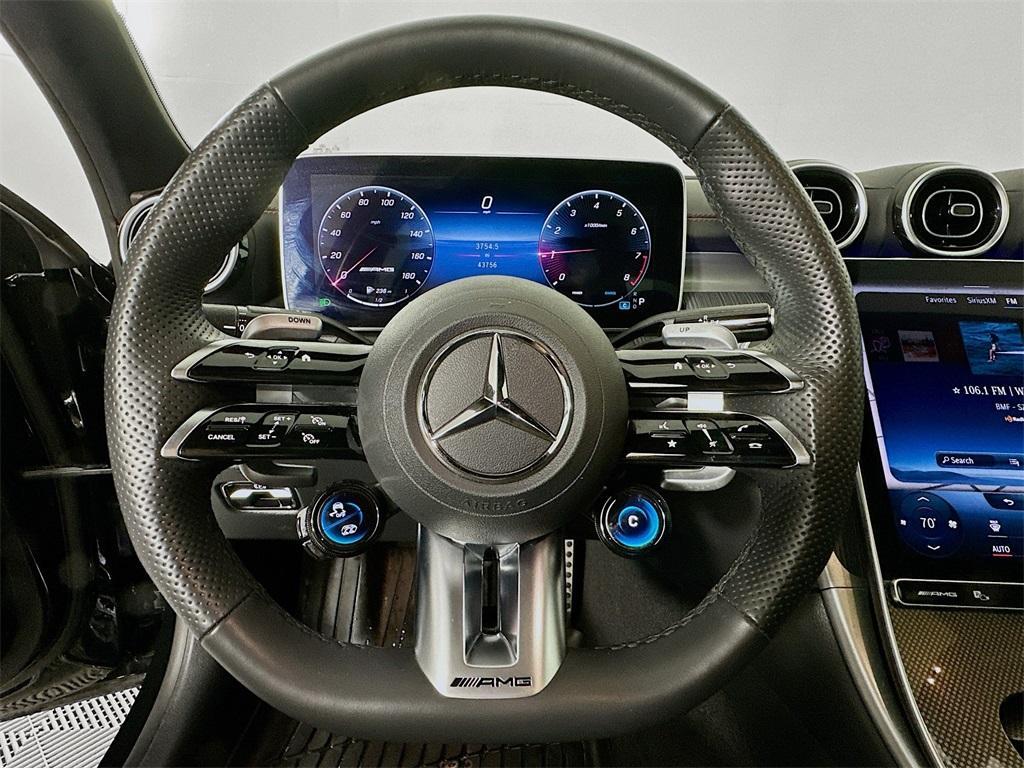 used 2023 Mercedes-Benz AMG C 43 car, priced at $47,000