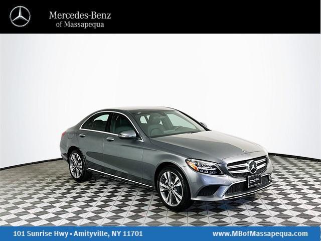 used 2021 Mercedes-Benz C-Class car, priced at $33,739
