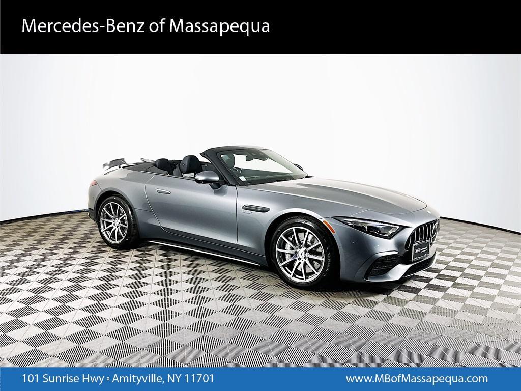 used 2023 Mercedes-Benz AMG SL 43 car, priced at $83,000