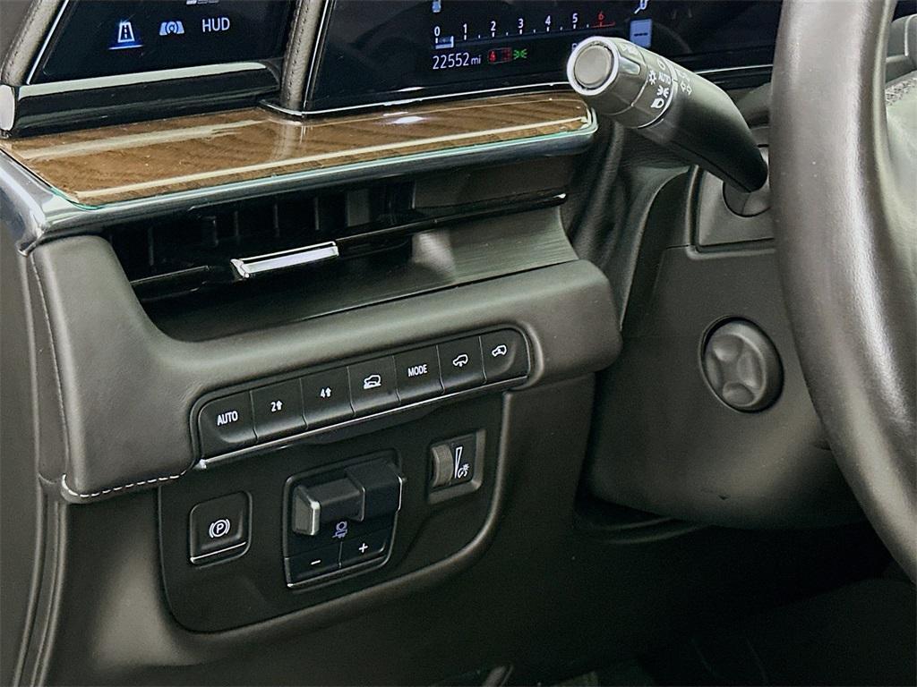 used 2023 Cadillac Escalade ESV car, priced at $88,000