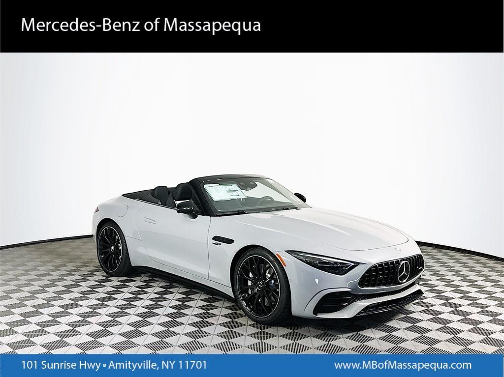 new 2025 Mercedes-Benz AMG SL 43 car, priced at $124,510