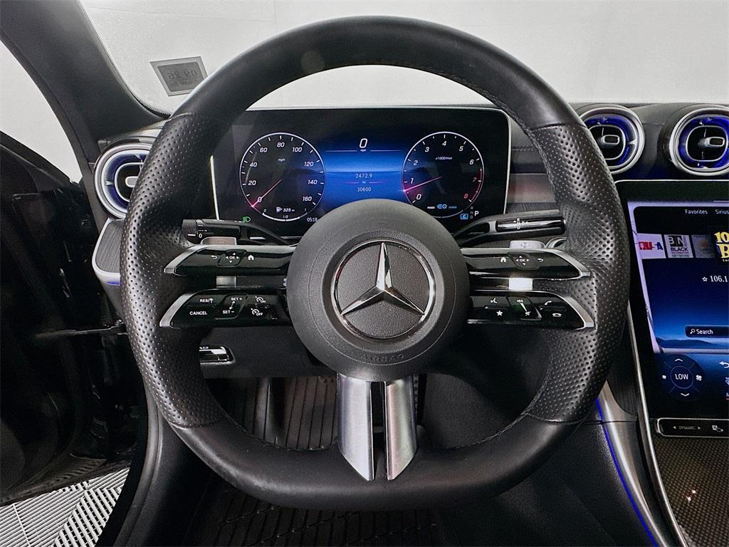 used 2022 Mercedes-Benz C-Class car, priced at $36,000