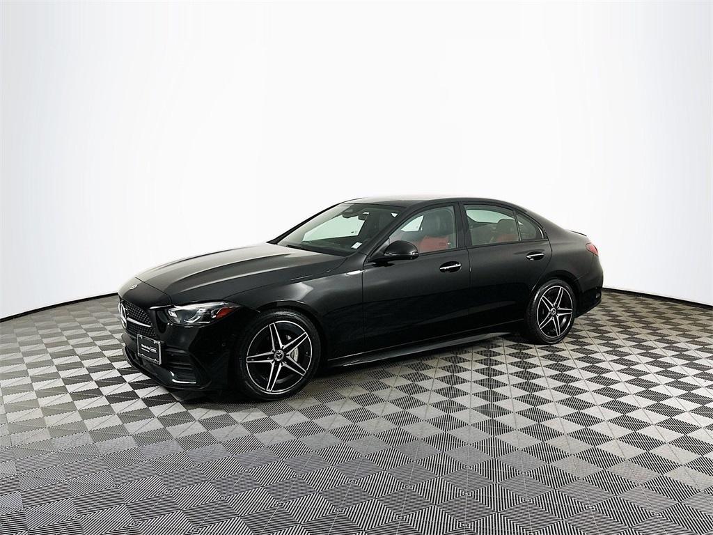 used 2022 Mercedes-Benz C-Class car, priced at $36,000