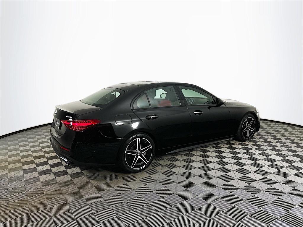 used 2022 Mercedes-Benz C-Class car, priced at $36,000