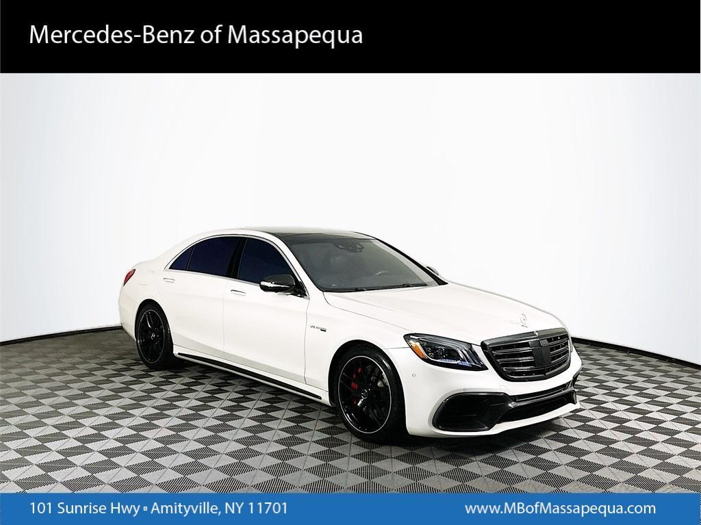 used 2020 Mercedes-Benz AMG S 63 car, priced at $85,859