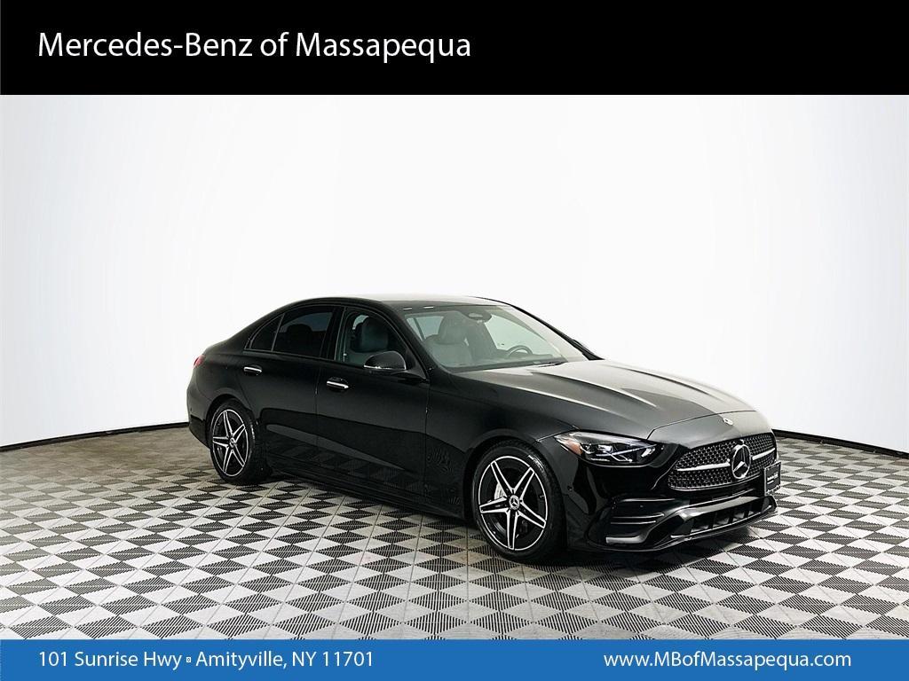 used 2023 Mercedes-Benz C-Class car, priced at $40,500