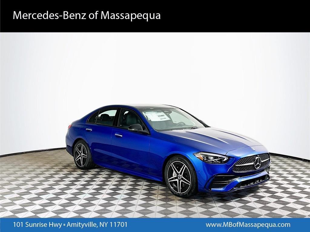 new 2025 Mercedes-Benz C-Class car, priced at $59,385