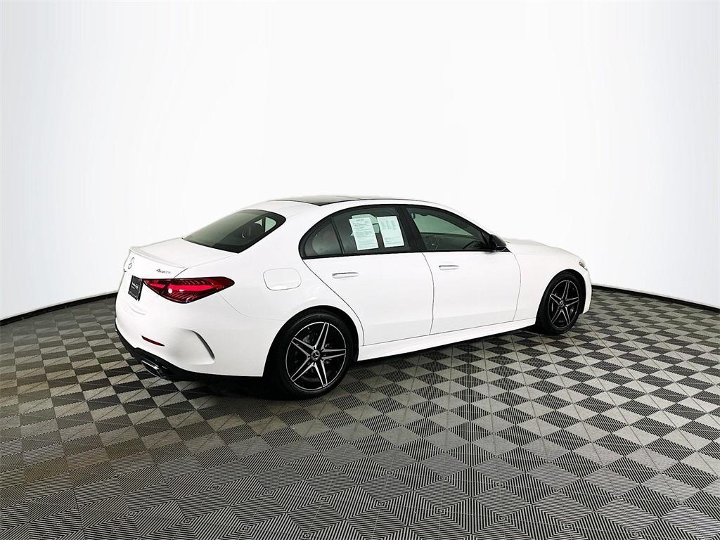 used 2023 Mercedes-Benz C-Class car, priced at $41,000