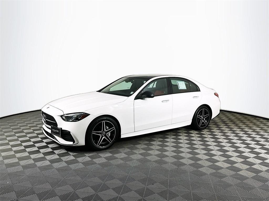 used 2023 Mercedes-Benz C-Class car, priced at $41,000