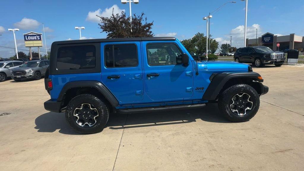 used 2021 Jeep Wrangler Unlimited car, priced at $32,540