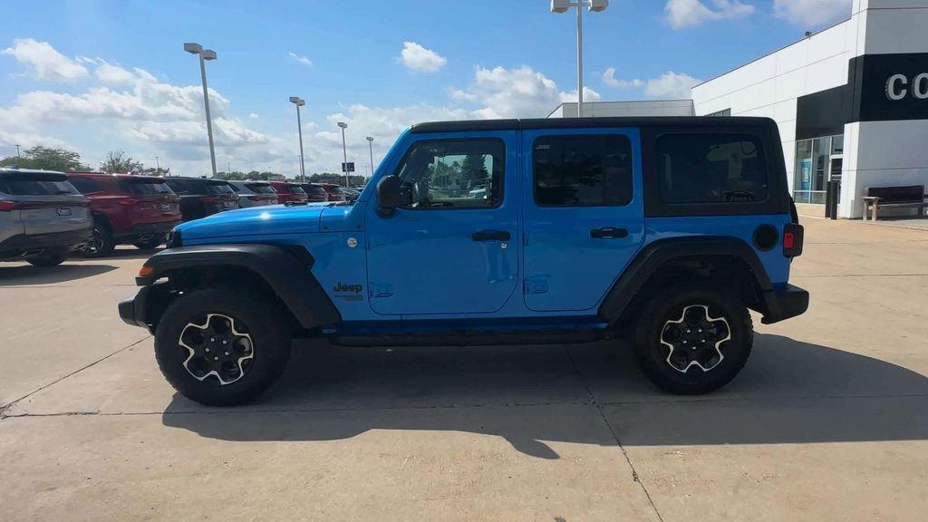 used 2021 Jeep Wrangler Unlimited car, priced at $32,540